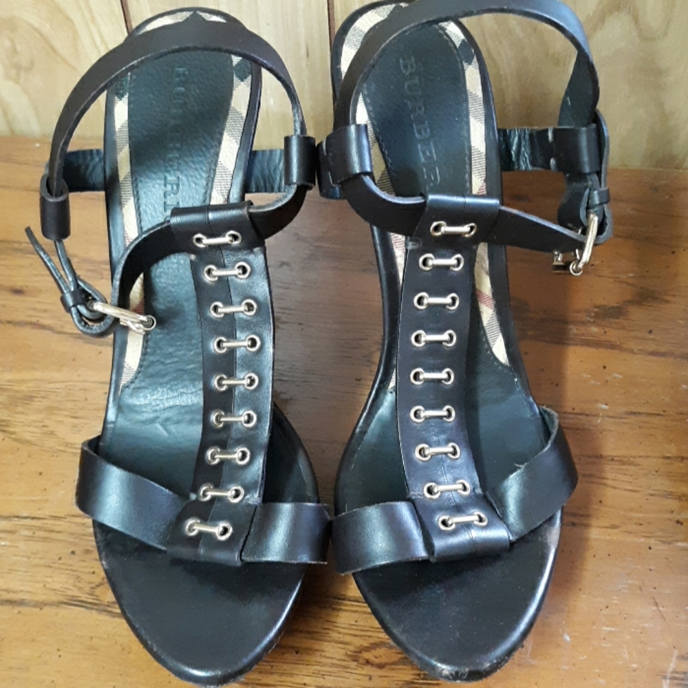 Burberry heeled sandals